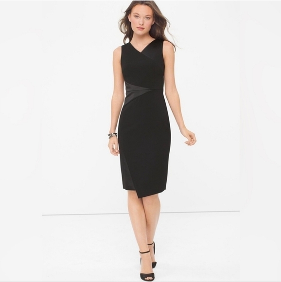 WHITE HOUSE BLACK MARKET SHEATH DRESS, SZ 6 - Picture 2 of 14